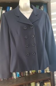 Double Breated Navy Blazer